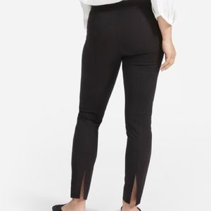 Everlane The Back Slit Work Pant Black sz 00